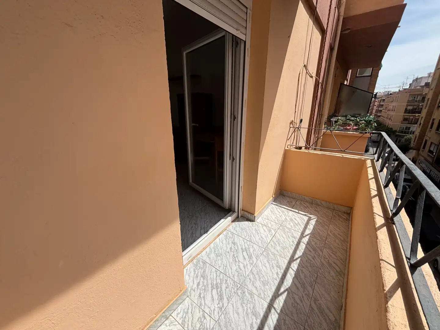 Terrasse von Wohnung zum Verkauf in Castellón de la Plana / Castelló de la Plana mit Abstellraum, Möbliert und Ofen