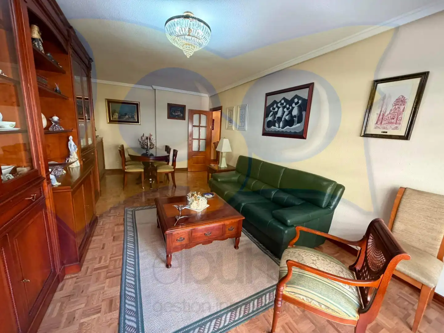 Living room of Flat for sale in Salamanca  with Heating and Balcony