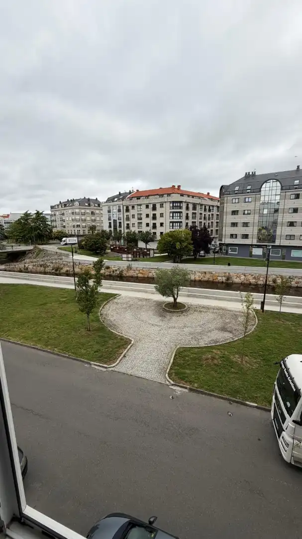 Exterior view of Flat for sale in Carballo  with Heating