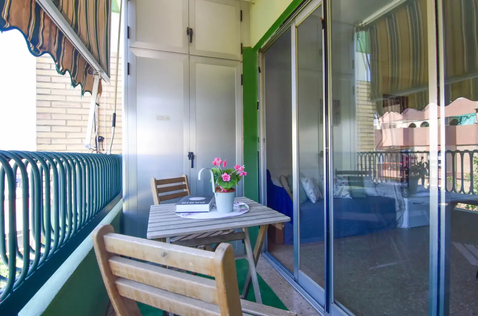 Balcony of Flat for sale in Massamagrell  with Air Conditioner and Balcony
