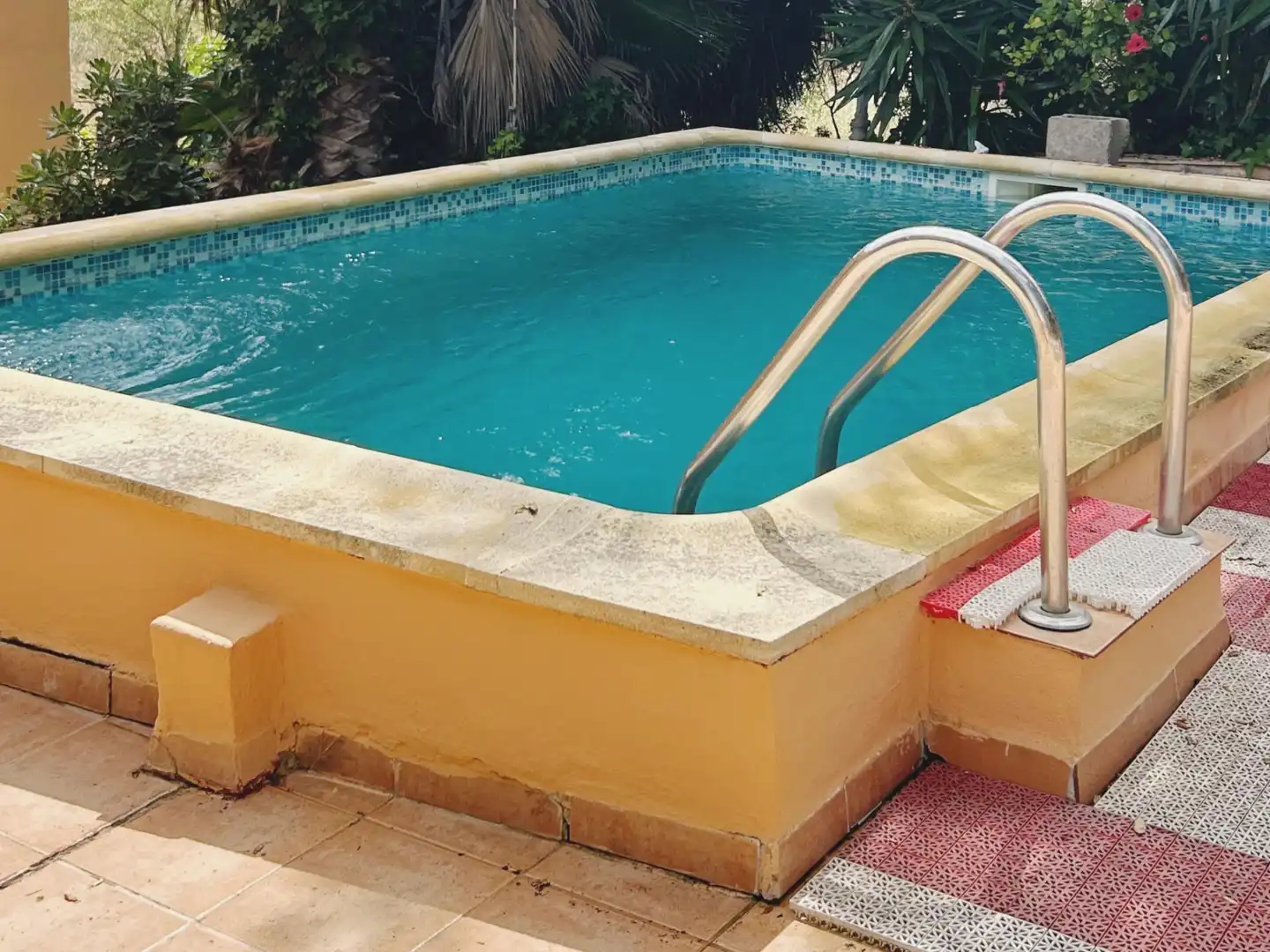 Piscina de Finca rústica en venta en Sant Joan con Aire acondicionado, Jardín privado y Terraza