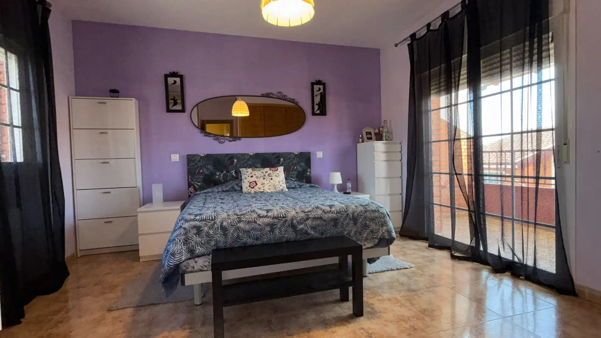 Habitación de Casa adosada en venta en Villa del Prado con Aire acondicionado y Terraza