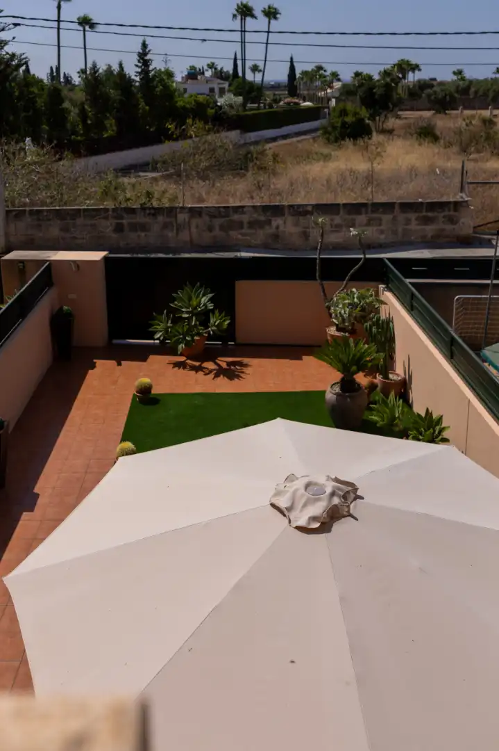 Terrassa de Casa adosada en venda en Marratxí amb Aire condicionat, Jardí privat i Terrassa