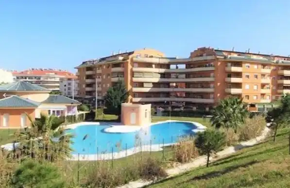 Exterior view of Apartments for sale in Manilva  with Community pool