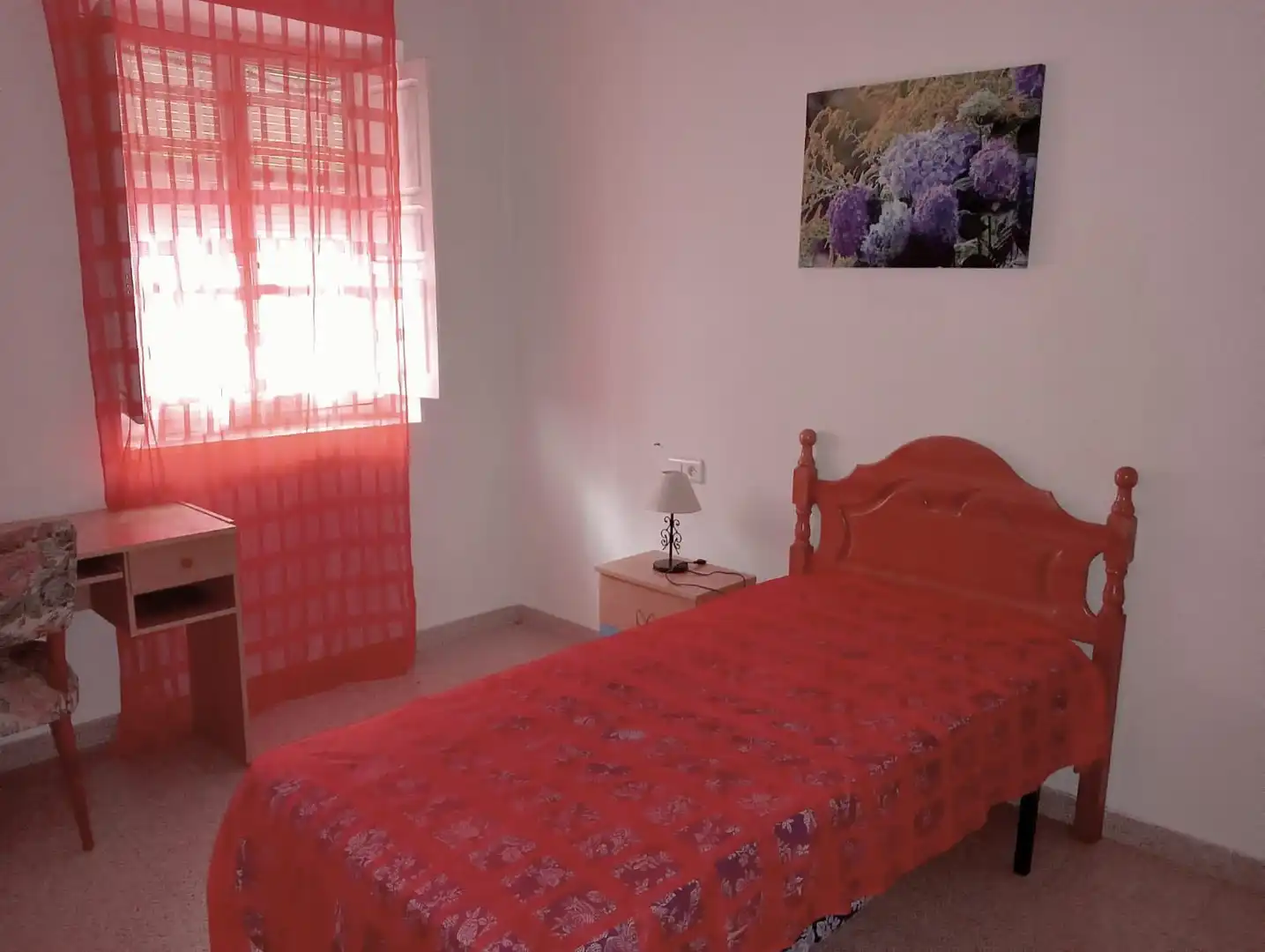 Schlafzimmer von Wohnung zur Miete in Jaén mit Möbliert