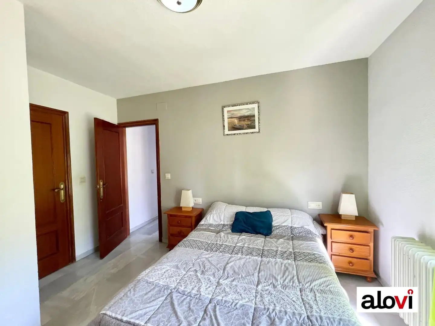 Schlafzimmer von Wohnung zur untervermieten in Granada mit Möbliert