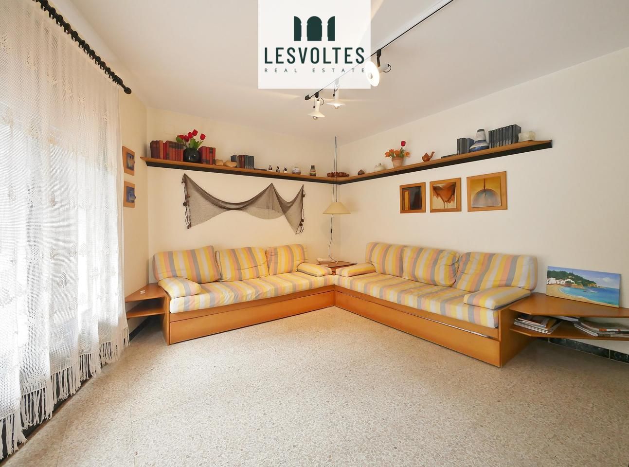 Living room of Apartment for sale in Palafrugell  with Furnished and Balcony