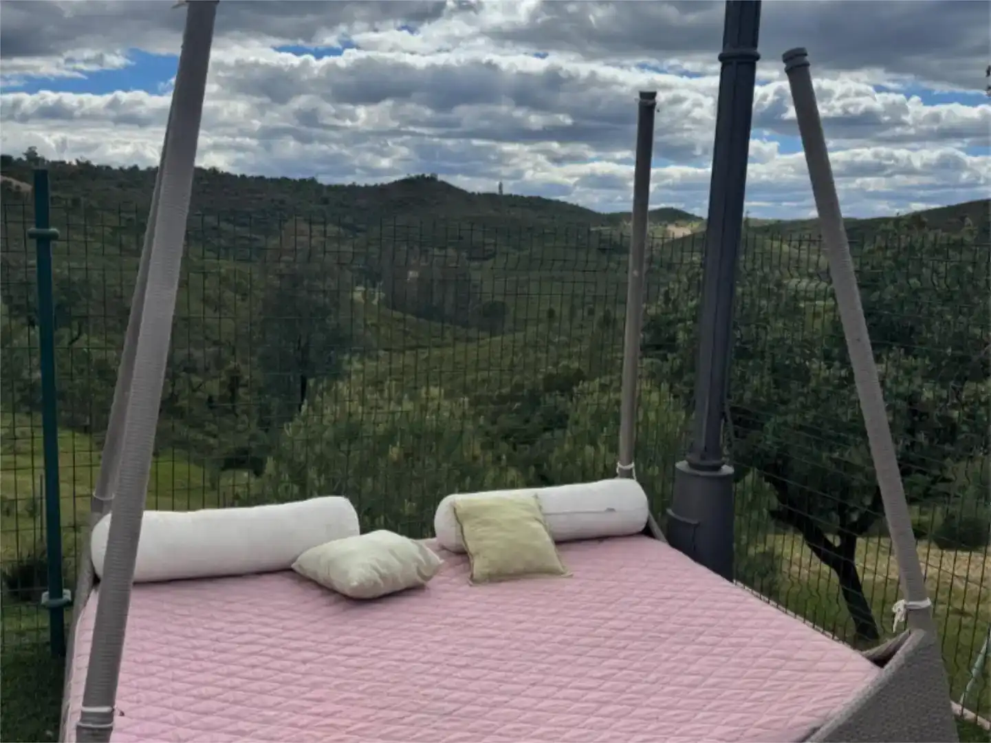 Terraza de Finca rústica en venta en El Madroño con Aire acondicionado, Jardín privado y Parquet
