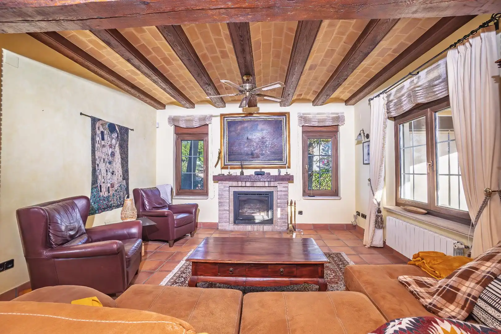 Living room of Houses for sale in Jávea / Xàbia  with Air Conditioner, Heating and Private garden