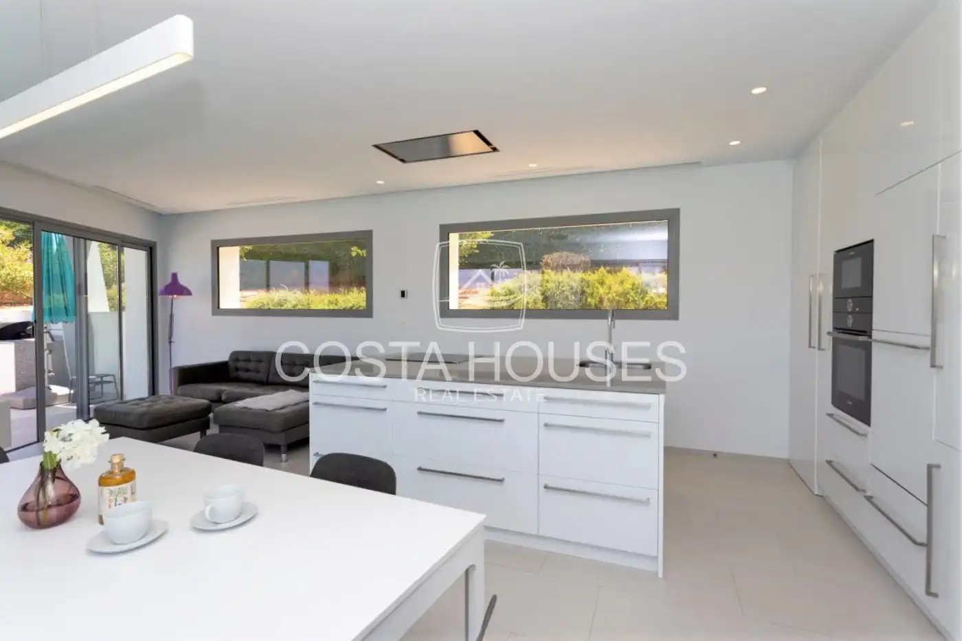 Kitchen of Houses for sale in Jávea / Xàbia  with Air Conditioner, Private garden and Terrace