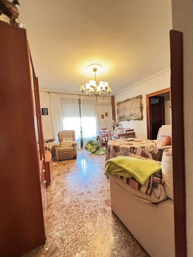 Sala de estar de Piso de alquiler en Ciudad Real con Amueblado