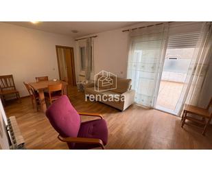 Exterior view of Flat to rent in  Lleida Capital  with Heating, Parquet flooring and Terrace