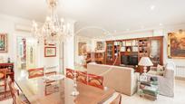 Dining room of Single-family semi-detached for sale in  Madrid Capital  with Air Conditioner, Heating and Private garden