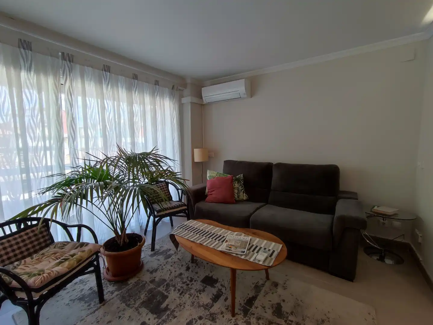 Sala d'estar de Pis en venda en Lloret de Mar amb Aire condicionat, Calefacció i Moblat