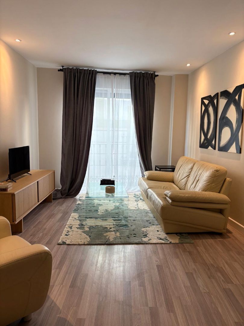 Living room of Flat to rent in Badajoz Capital  with Air Conditioner, Heating and Parquet flooring