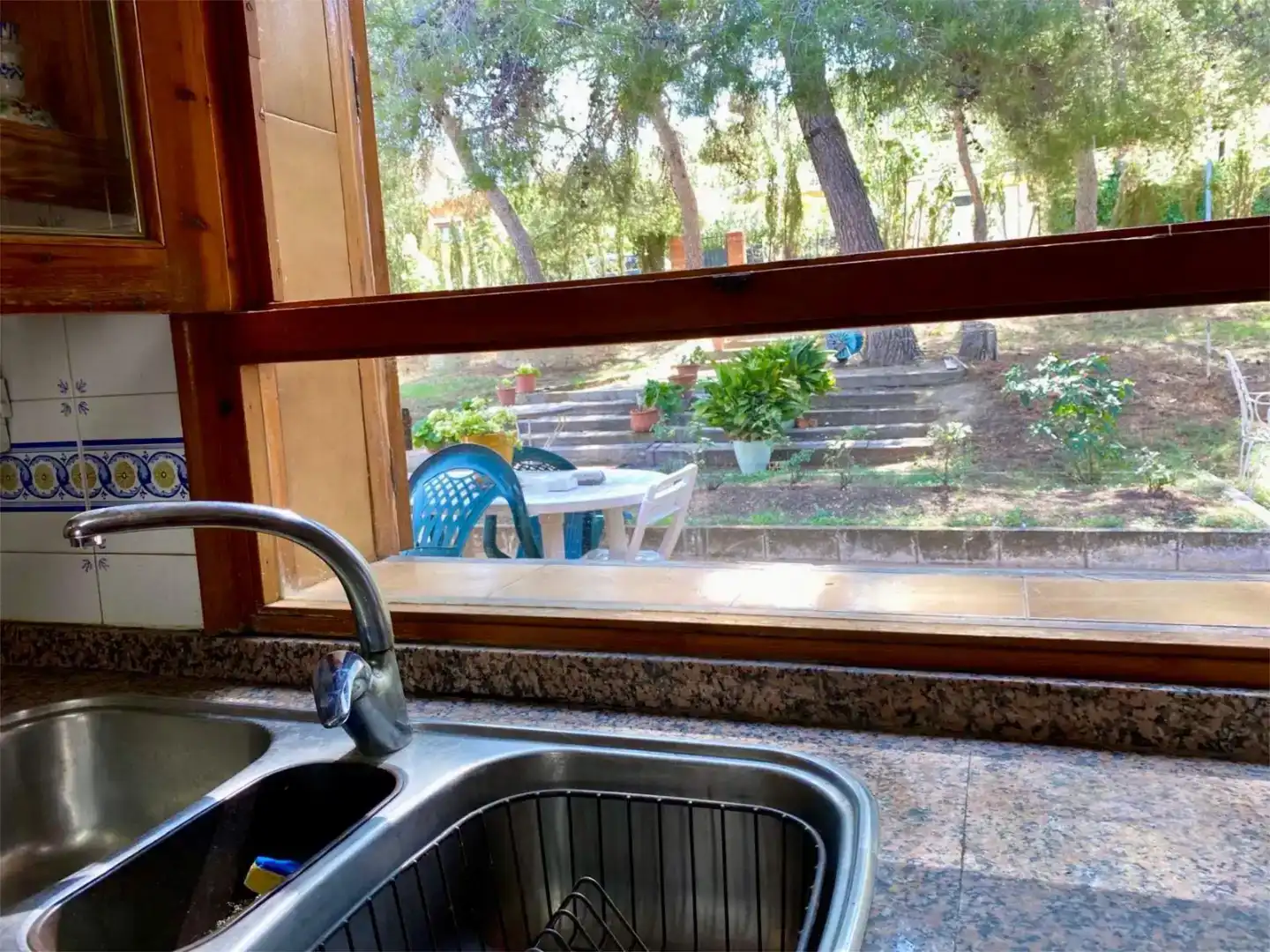 Kitchen of Flat for sale in Cañada  with Air Conditioner, Private garden and Storage room