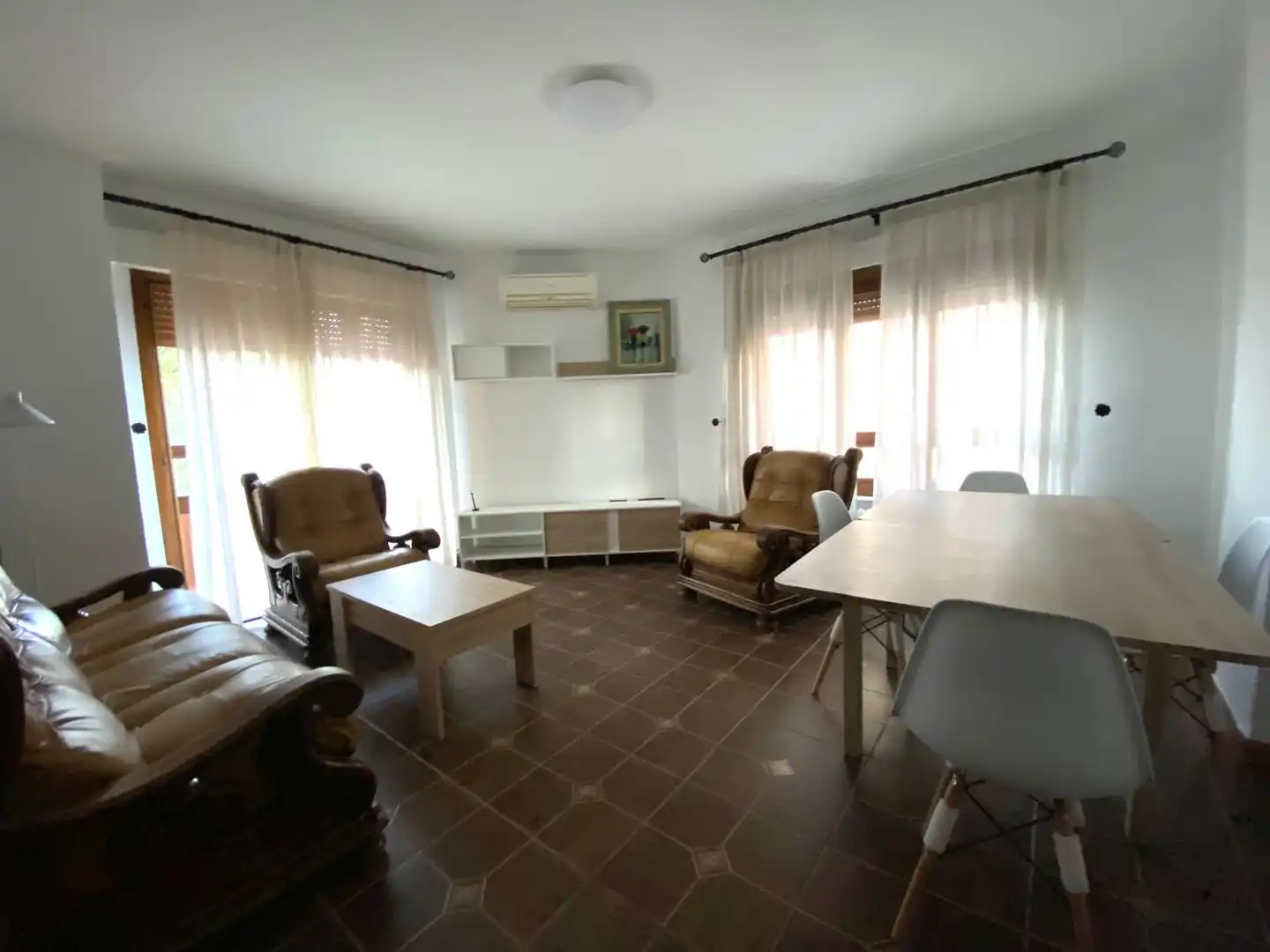 Living room of Flat for rent in Ciudad Real  with Air Conditioner, Heating and Furnished