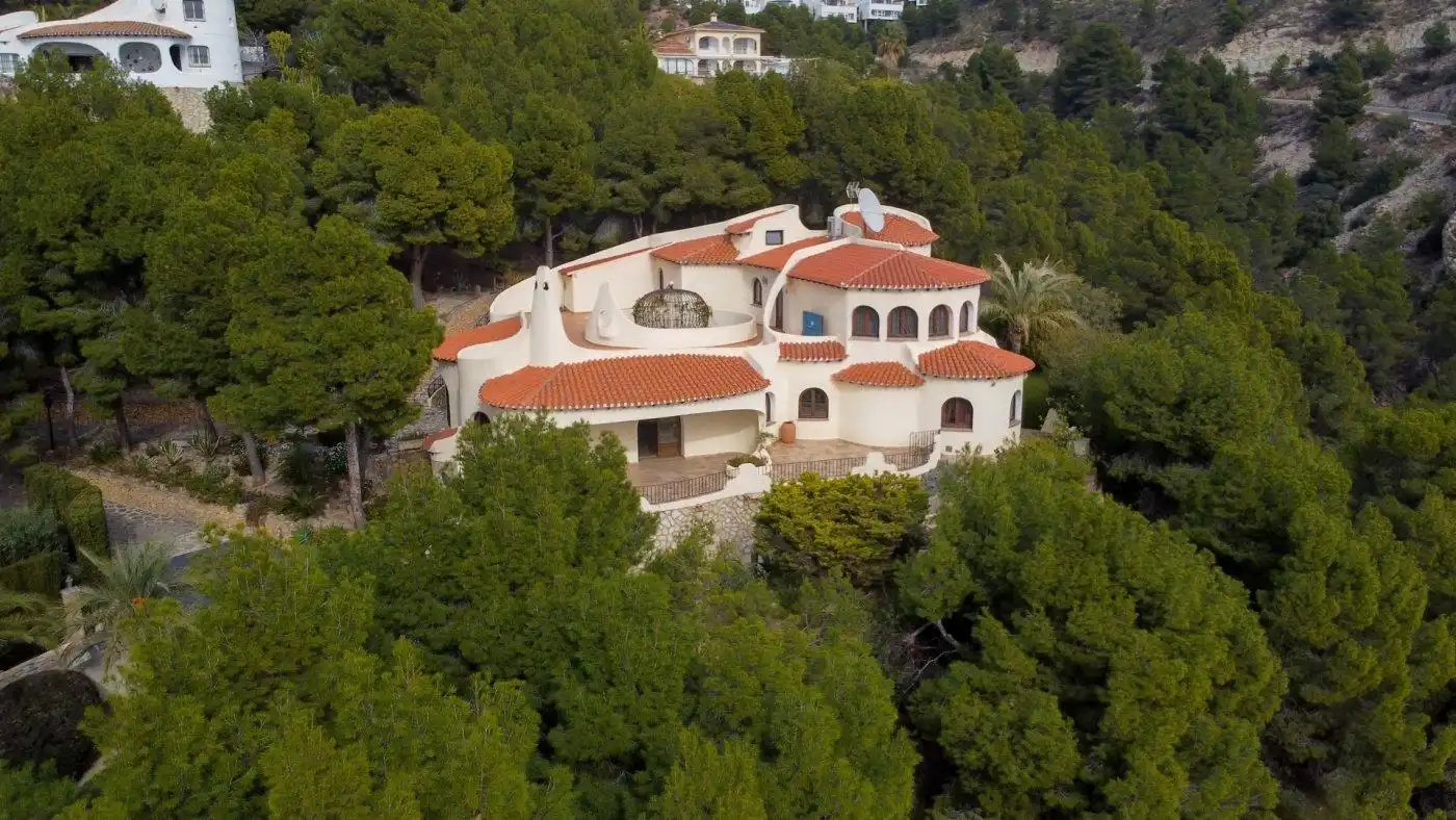 Vista exterior de Casa o chalet en venta en Altea la Vella