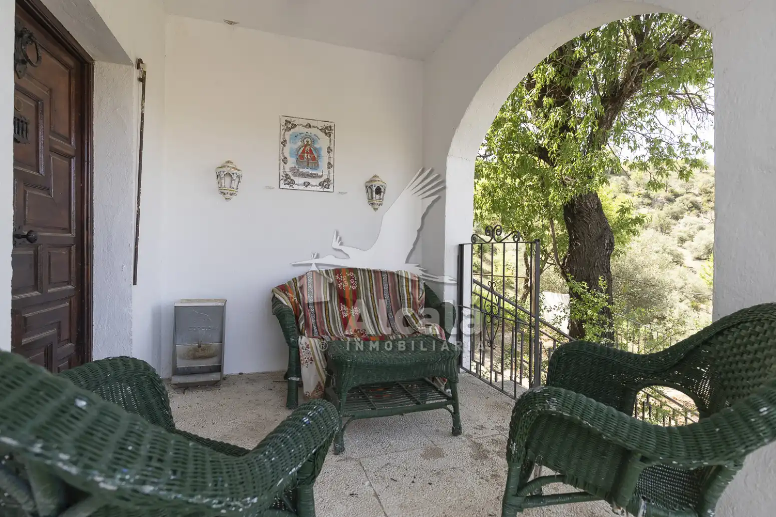 Terraza de Casa o chalet en venta en Valverde de Alcalá con Calefacción, Terraza y Trastero