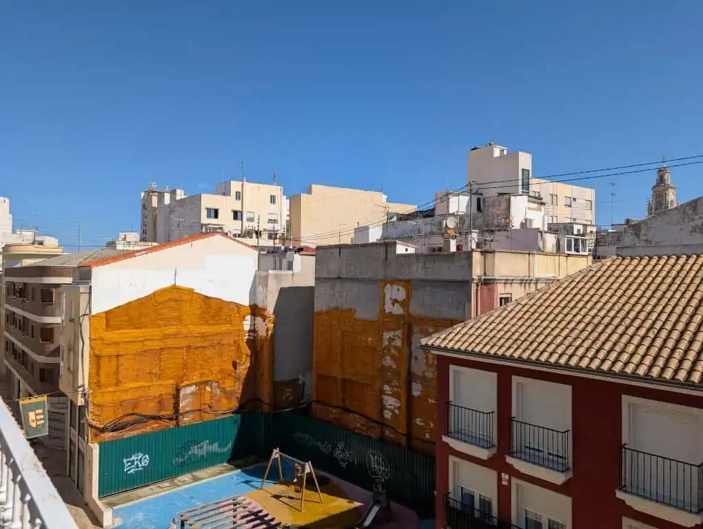 Vista exterior de Dúplex en venda en Gandia amb Aire condicionat, Terrassa i Traster