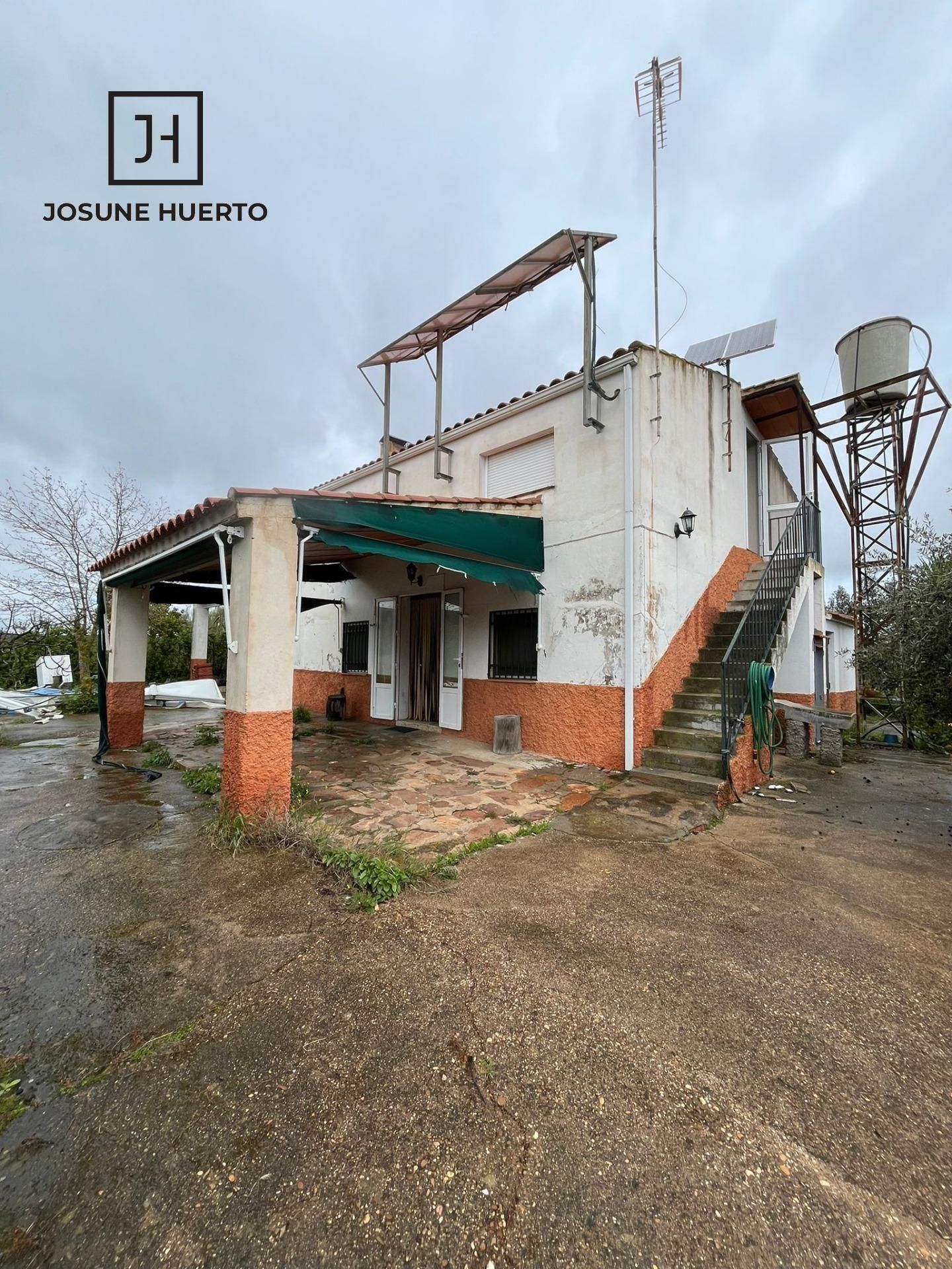 Exterior view of Country house for sale in Quintana de la Serena  with Heating and Private garden