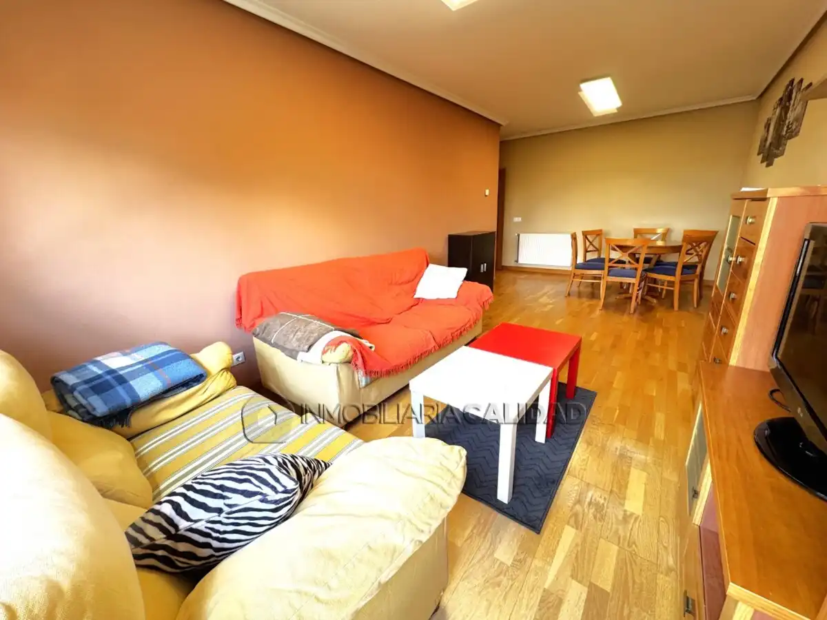 Sala d'estar de Pis de lloguer en Burgos amb Calefacció, Terrassa i Traster