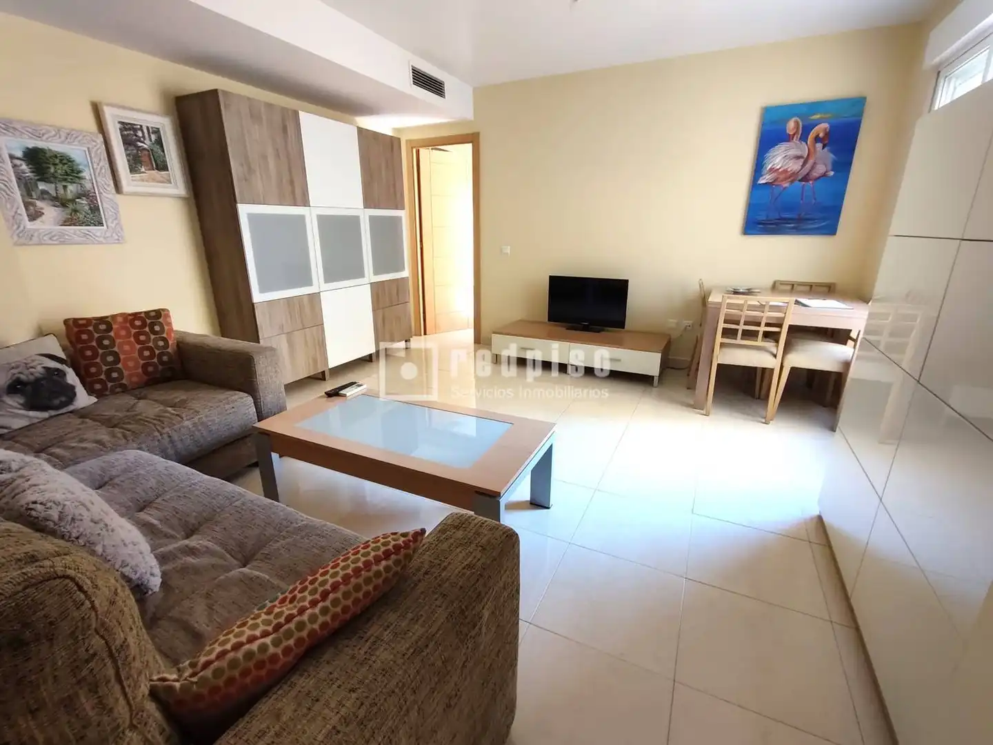 Living room of Flat for sale in Málaga  with Air Conditioner, Heating and Terrace