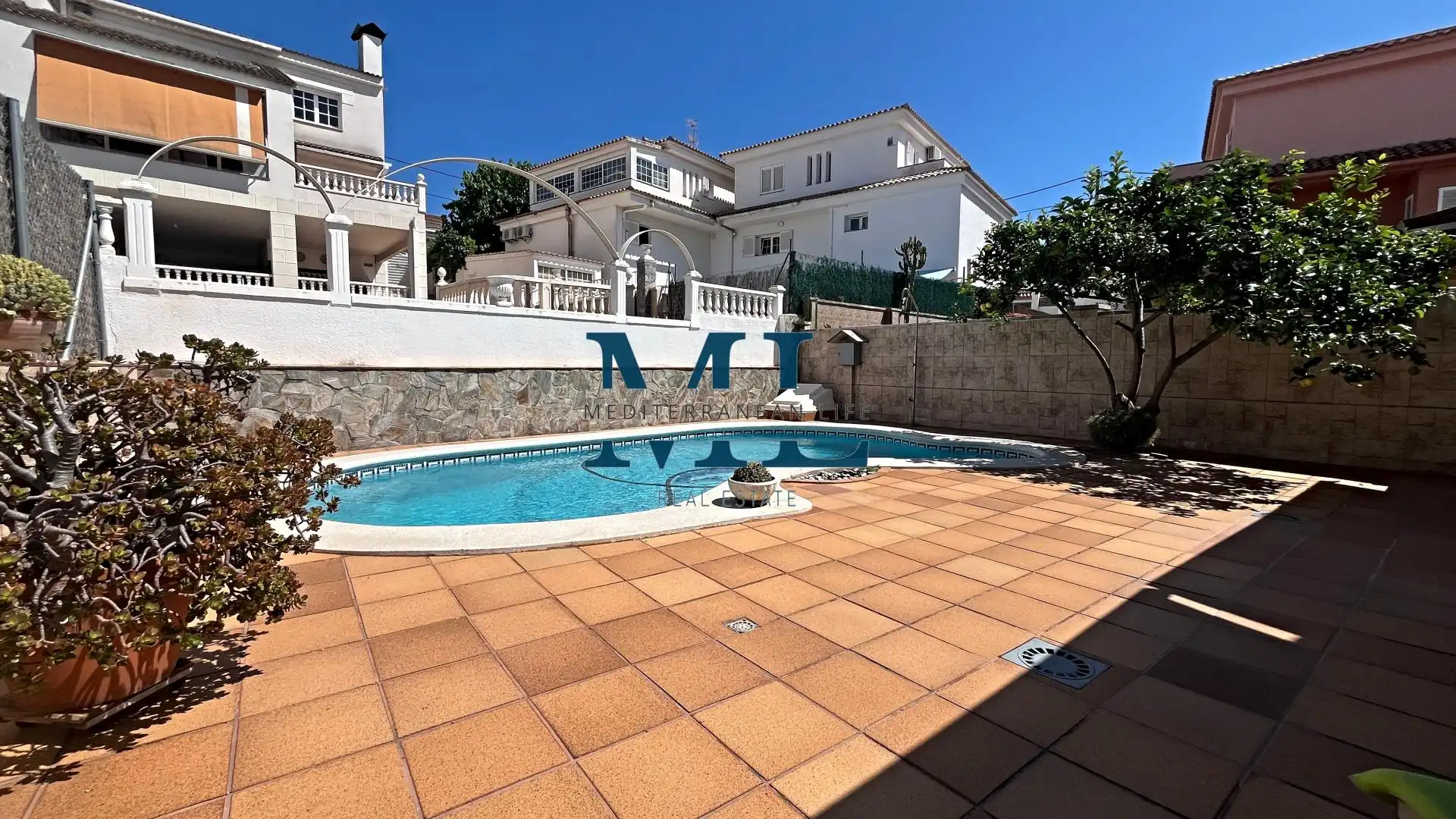 Piscina de Casa adosada en venda en Sant Pere de Ribes amb Calefacció i Piscina