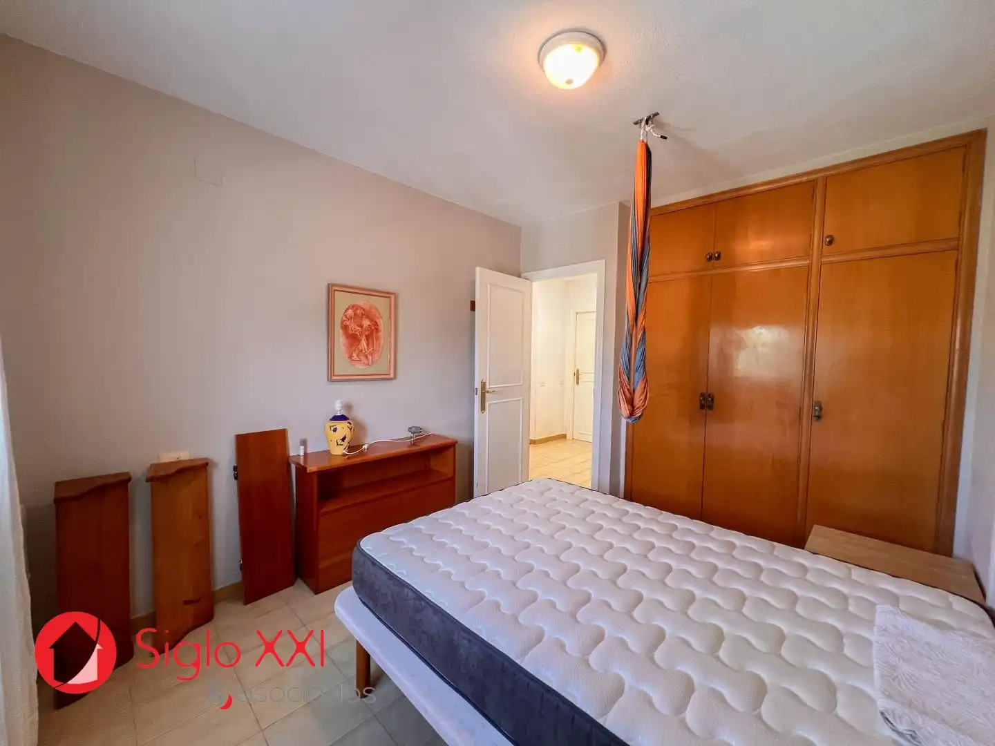 Schlafzimmer von Einfamilien-Reihenhaus zum Verkauf in Castellón de la Plana / Castelló de la Plana mit Klimaanlage, Heizung und Terrasse