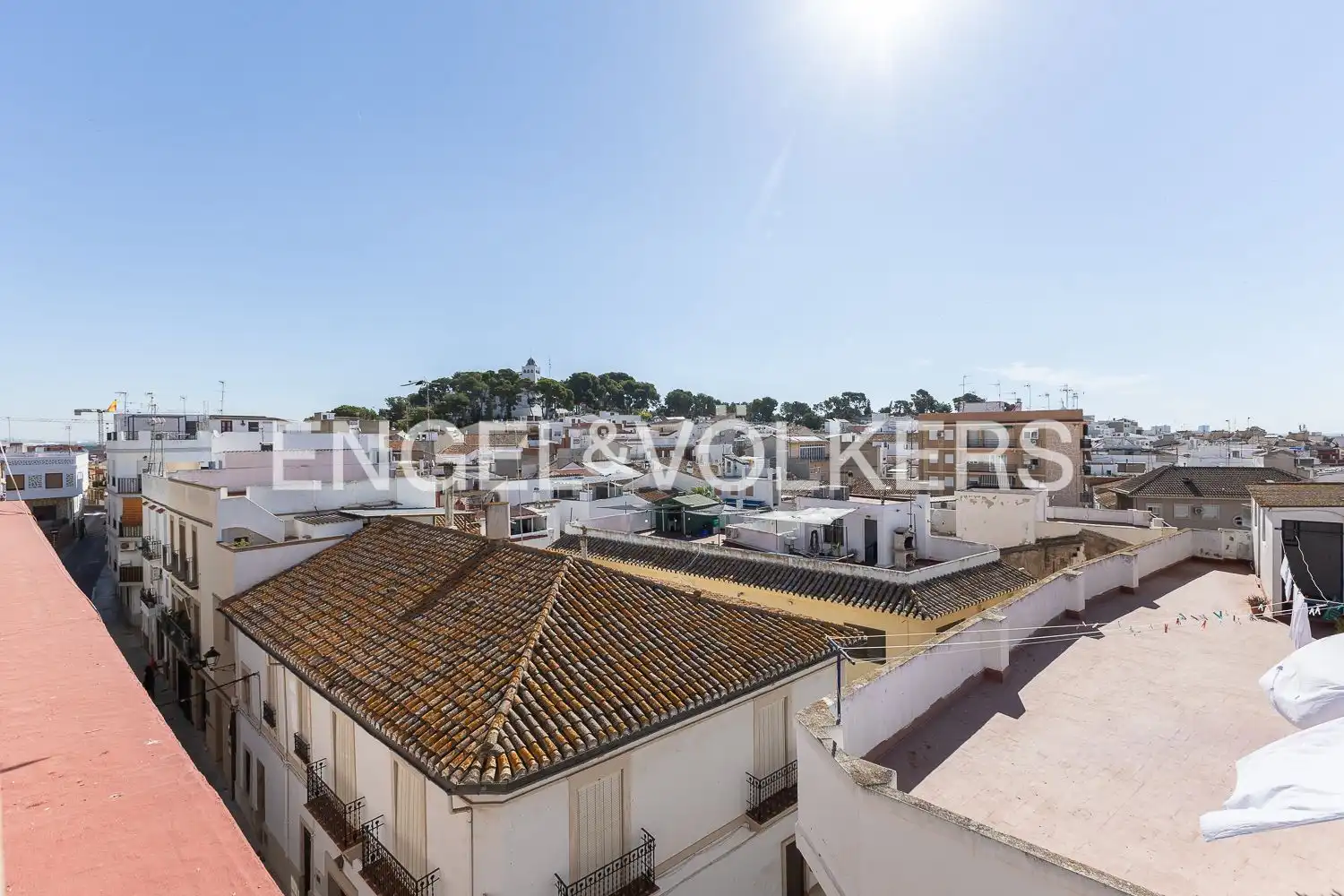 Vista exterior de Àtic en venda en El Puig de Santa Maria amb Calefacció i Terrassa