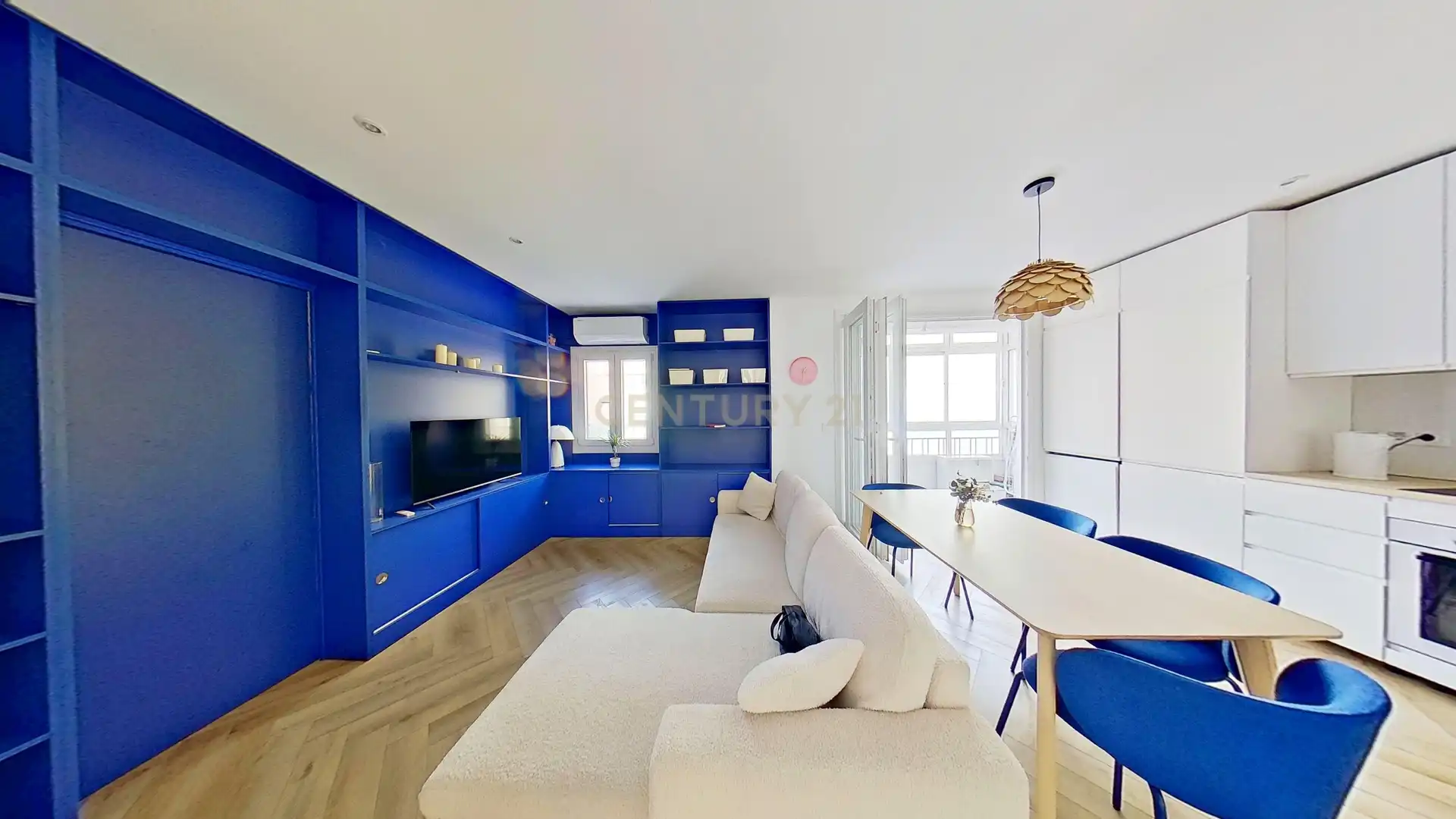 Living room of Flat for sale in Málaga  with Air Conditioner, Washing machine and Balcony