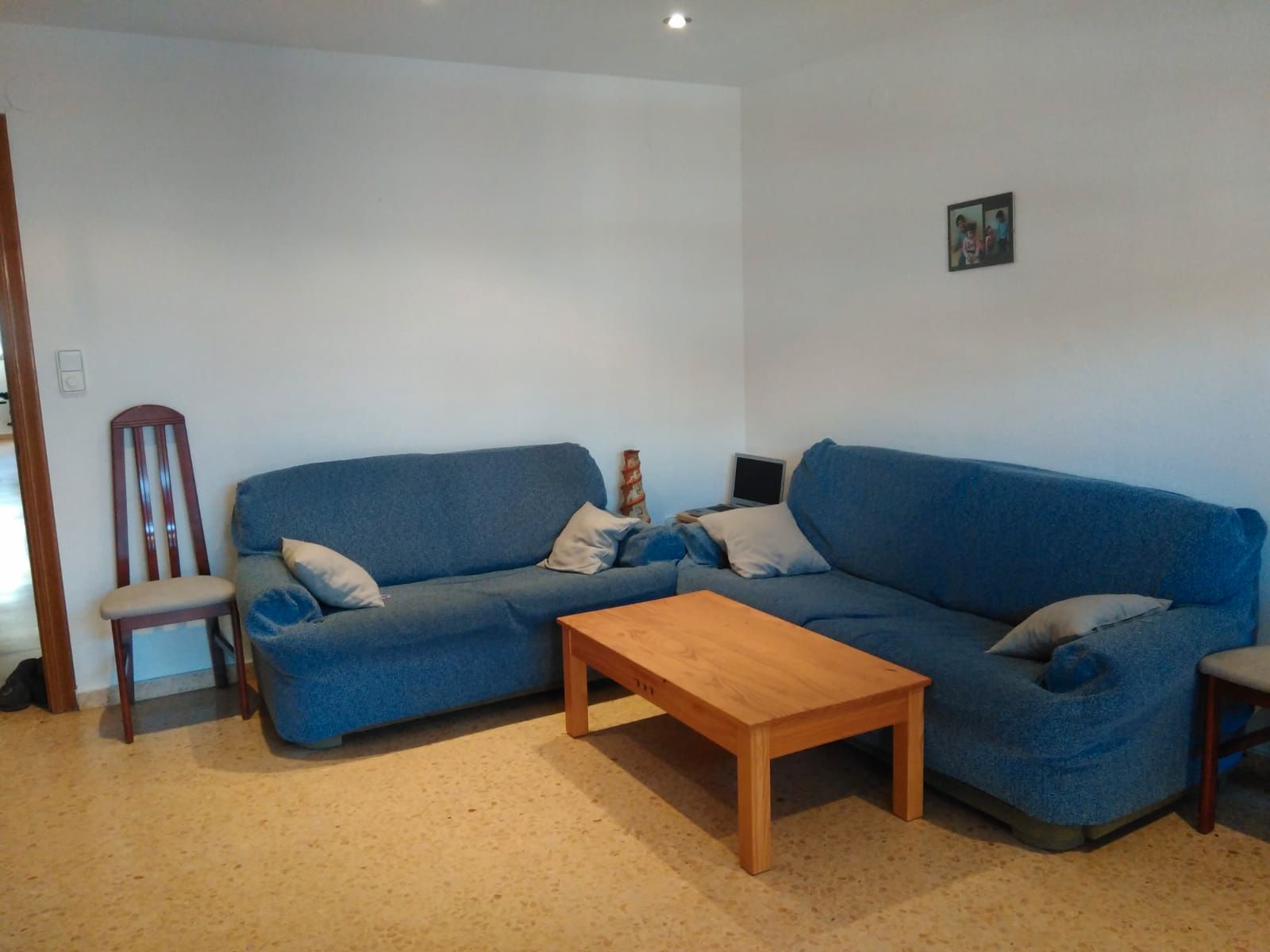 Living room of Flat for sale in Burjassot  with Air Conditioner, Storage room and Furnished