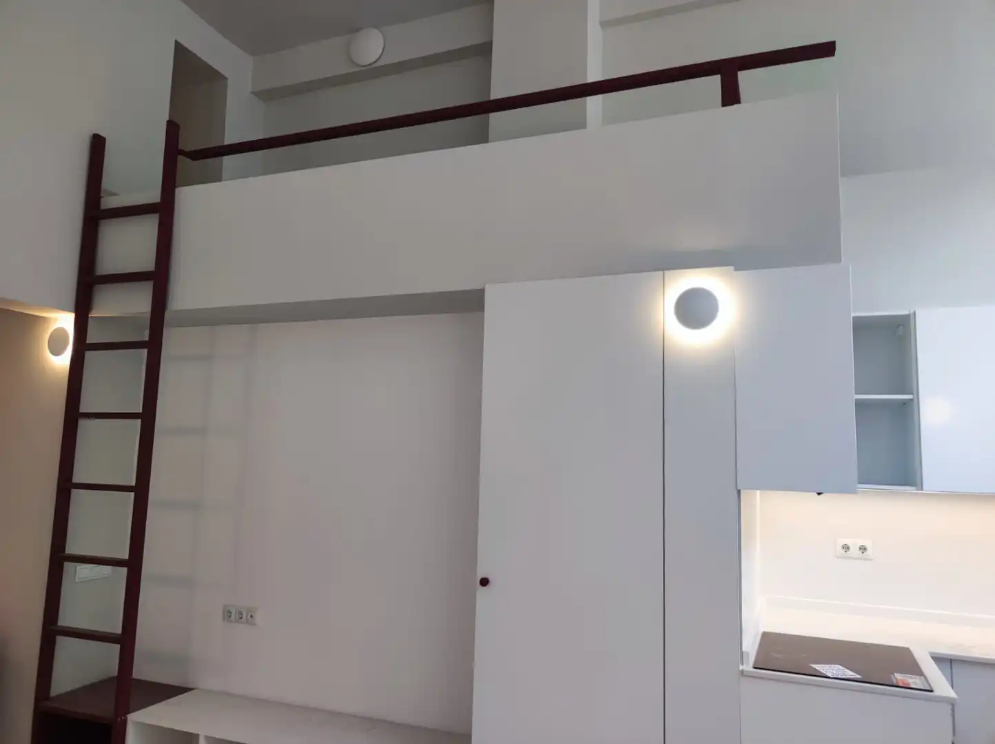 Wohnung zur Miete in Málaga mit Klimaanlage, Heizung und Ofen