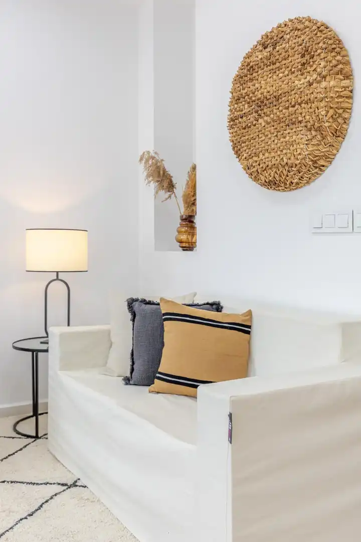 Sala de estar de Planta baja en venta en Bonrepòs i Mirambell con Aire acondicionado