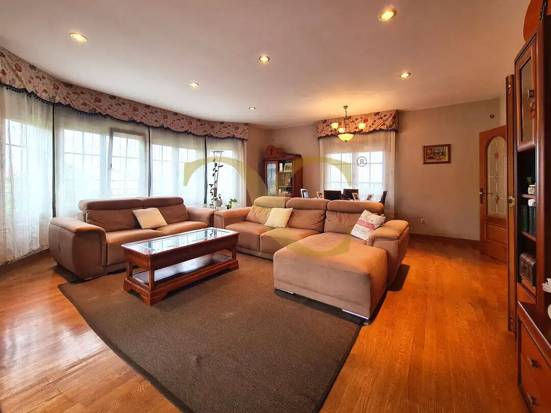 Living room of Houses for sale in Gijón   with Heating, Private garden and Terrace