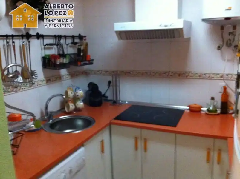 Kitchen of Flat for sale in Alicante / Alacant  with Air Conditioner, Private garden and Terrace
