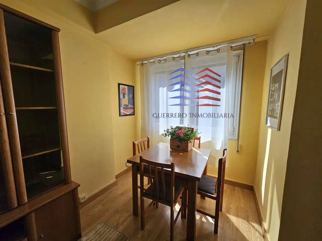 Dining room of Flat for rent in Ourense Capital   with Heating, Furnished and Balcony