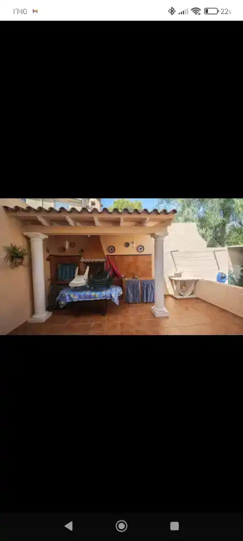 Terrassa de Casa adosada en venda en La Nucia amb Aire condicionat