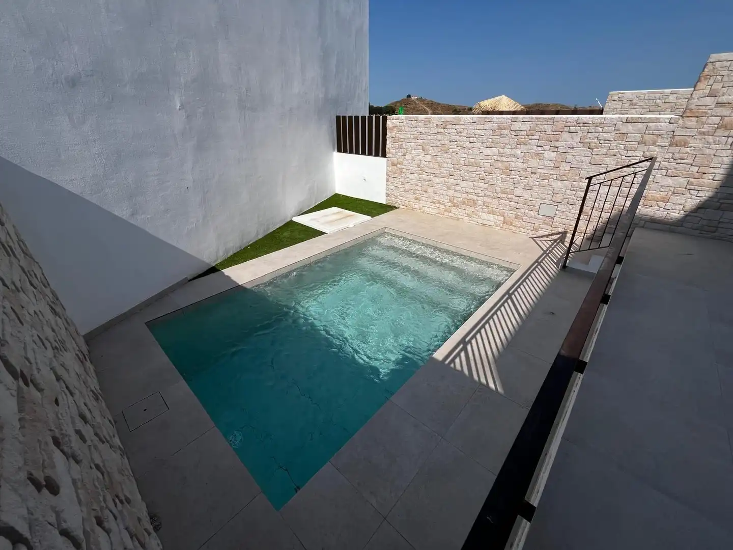 Swimming pool of Duplexes for sale in Murcia  with Air Conditioner, Heating and Private garden