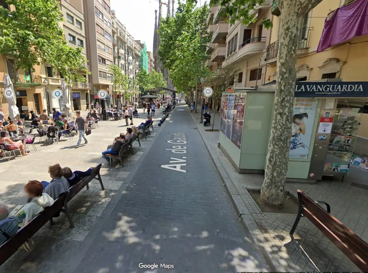 Exterior view of Flat for sale in Barcelona  with Air Conditioner