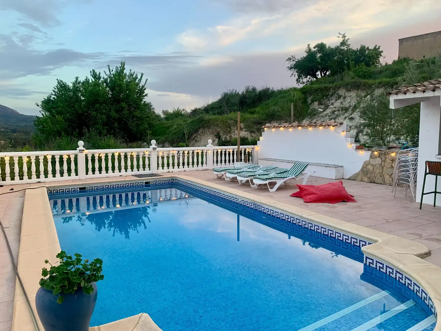 Swimming pool of Houses for sale in Beniarrés  with Air Conditioner, Heating and Private garden