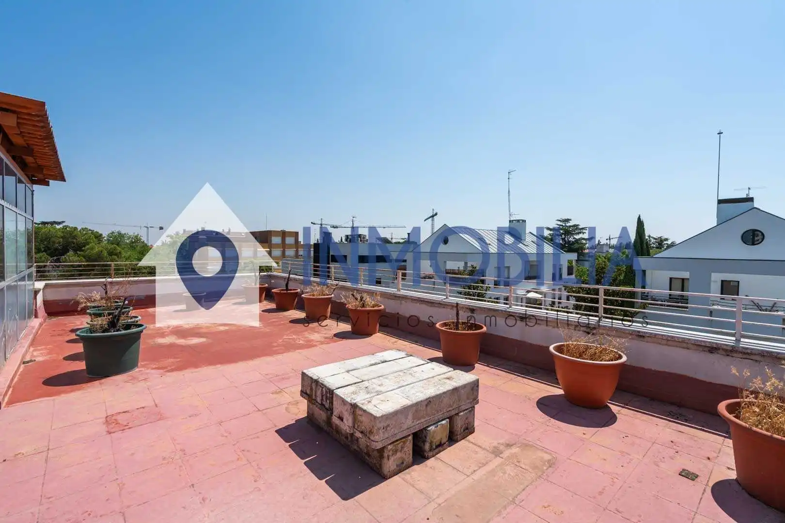 Terraza de Ático en venta en Madrid con Calefacción y Terraza