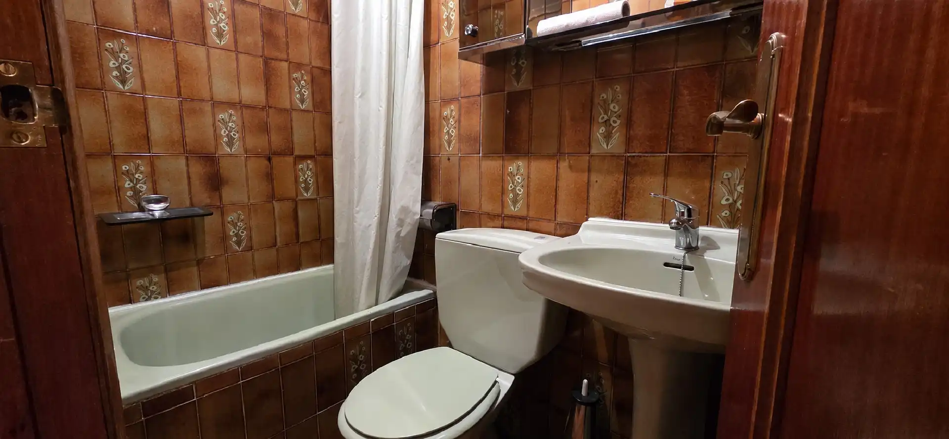 Badezimmer von Wohnung zum Verkauf in Palencia mit Heizung und Möbliert