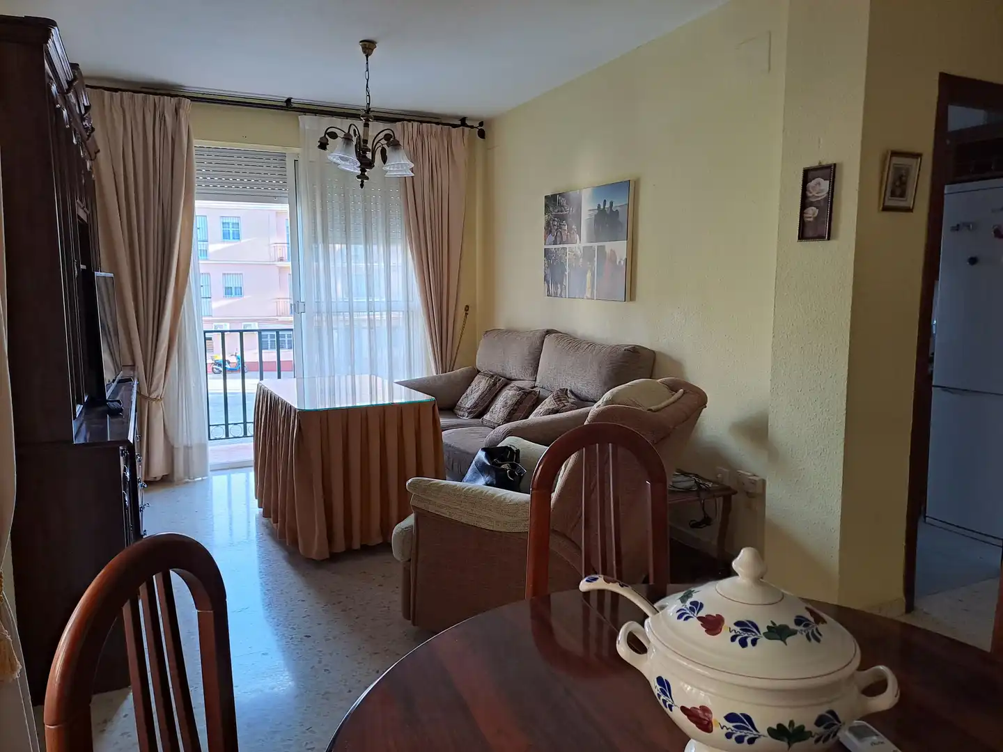 Sala d'estar de Pis de lloguer en Dos Hermanas amb Aire condicionat, Calefacció i Terrassa