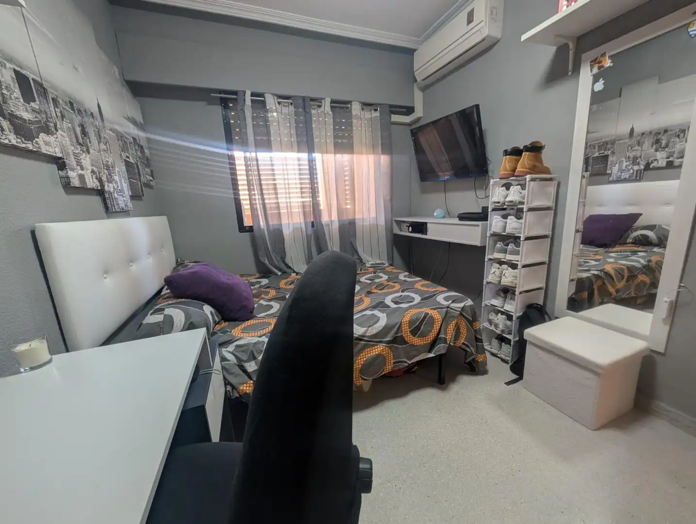 Bedroom of Houses for sale in San Vicente del Raspeig / Sant Vicent del Raspeig  with Air Conditioner, Heating and Terrace