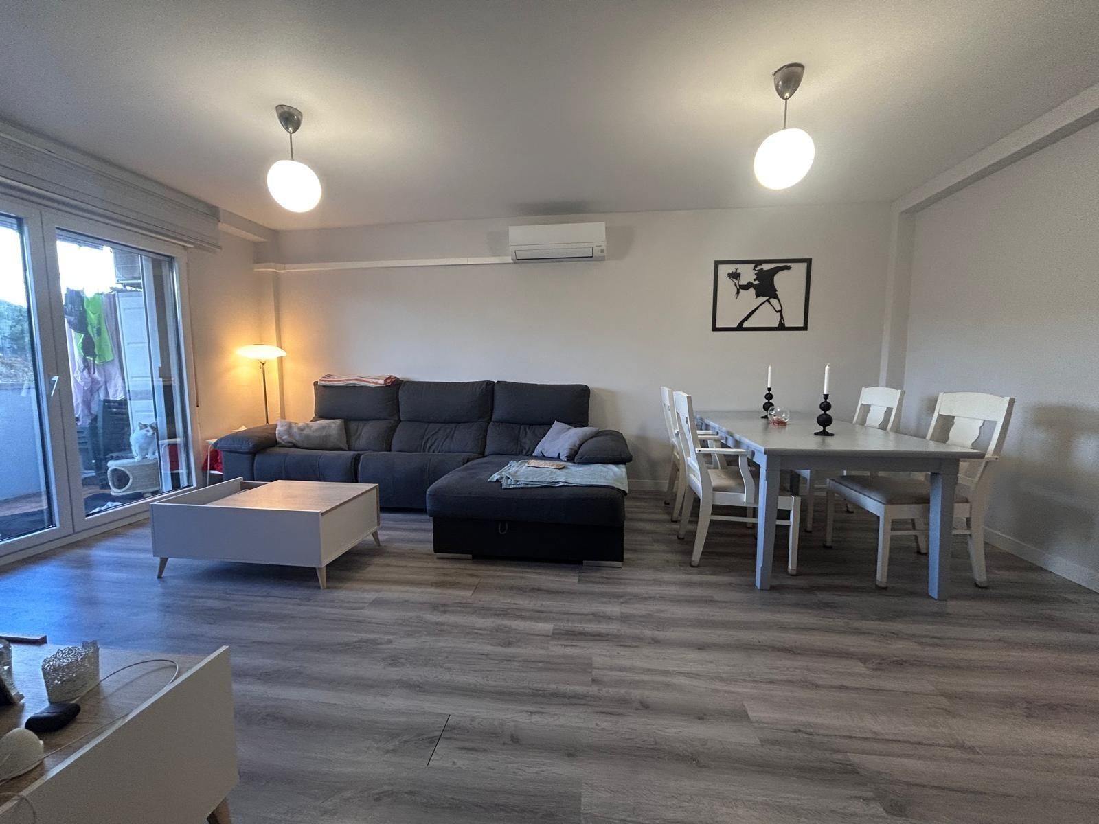 Living room of Flat for sale in El Molar (Madrid)  with Air Conditioner, Heating and Private garden