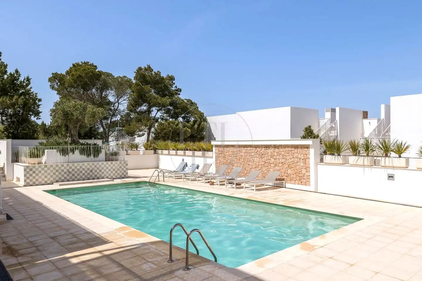 Piscina de Apartamento en venta en Sant Josep de sa Talaia con Aire acondicionado, Amueblado y Balcón