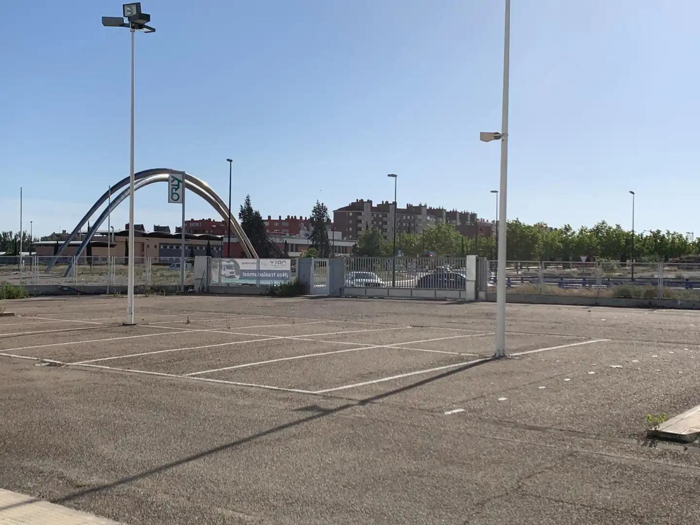 Aparcament de Nau industrial de lloguer en Zaragoza