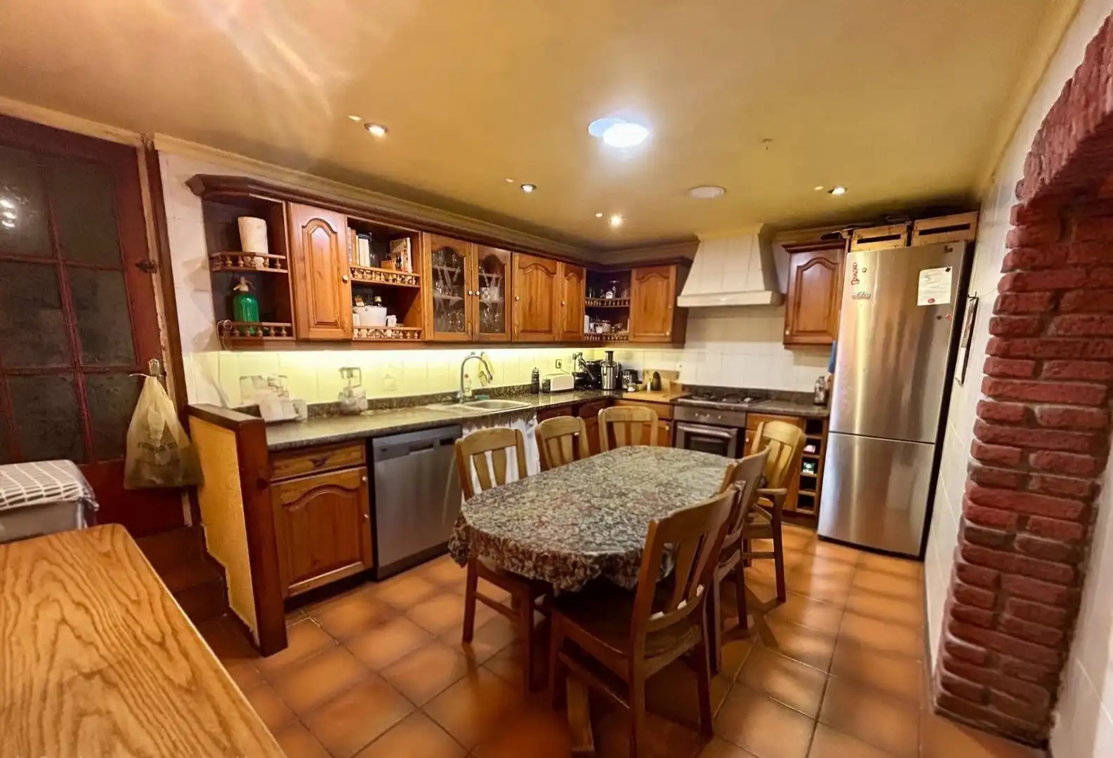 Cocina de Finca rústica en venta en Teià