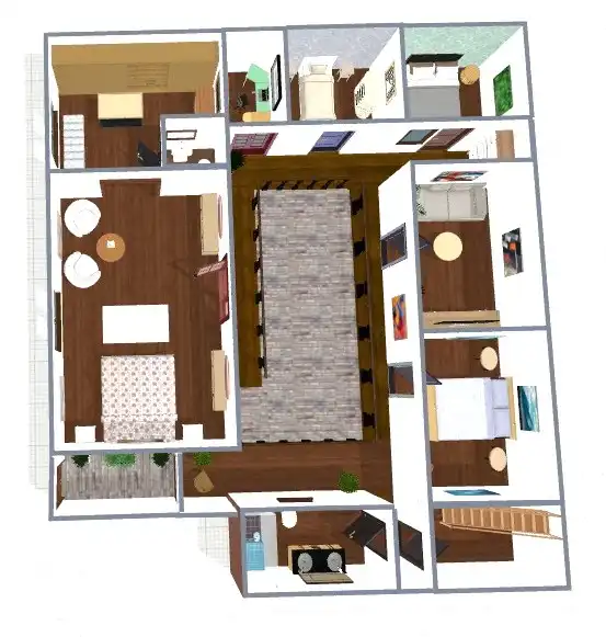 Casa adosada en venta en Teror con Parquet, Terraza y Amueblado